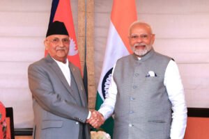 Prime Minister Oli holds bilateral talks with Indian Prime Minister Modi in New York https://kathmandupost.com/national/2024/09/23/prime-minister-oli-holds-bilateral-talks-with-indian-prime-minister-modi-in-new-york- The Nepal Times