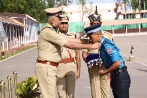 Police Inspector Malla of Nepal Police Participating in IPS Training Was Awarded - The Nepal Times