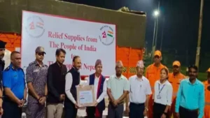 India hands over first batch of flood relief materials to Nepal- The Nepal Times