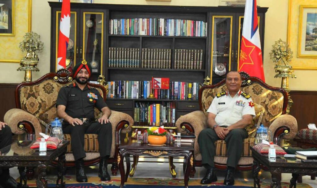 Indian Army Major General Singh of the Indian Army returned home after a 6-day visit- The Nepal Times