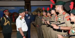 Nepal Commander in Chief met contingent of Indian National Cadet Corps- The Nepal Times
