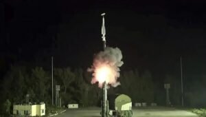 India successfully test-fired long-range hypersonic missile