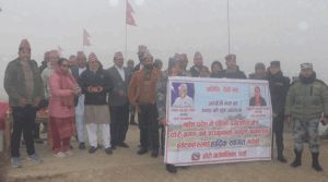 Indian tourists welcomed with Dhaka Topi in Thori to celebrate New Year,